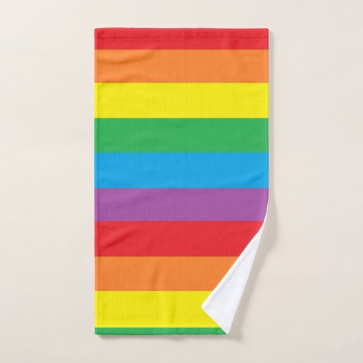 "Rainbow Pride"-handdoekset Bad Handdoek (Handdoek)
