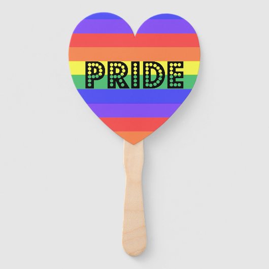 Rainbow Pride Handwaaier (Voorkant)