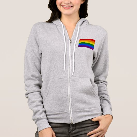 Rainbow Pride Hoodie (Voorkant)