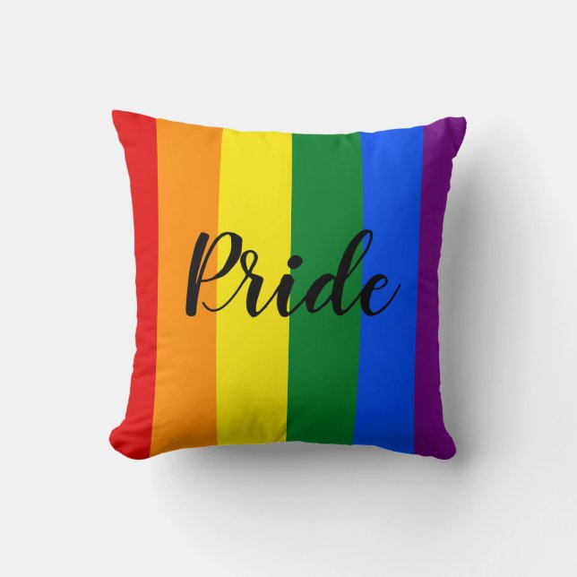 Rainbow Pride Kussen (Voorkant)