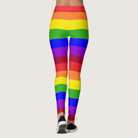 Rainbow Pride leggings (Achterkant)