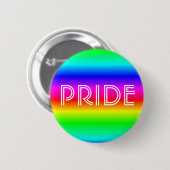 Rainbow Pride LGBTQIA-Button Ronde Button 5,7 Cm (Voorkant /achterkant)