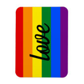Rainbow Pride Magneet (Verticaal)