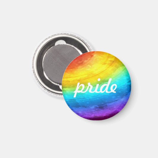 Rainbow Pride Magneet (Voorkant / Achterkant)