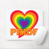 Rainbow Pride mousepad Muismat (Met muis)