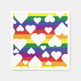 Rainbow Pride Napkins Servet