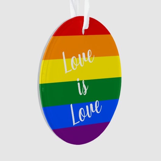 Rainbow Pride Ornament (voorkant)