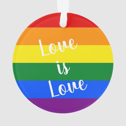 Rainbow Pride Ornament (achterkant)