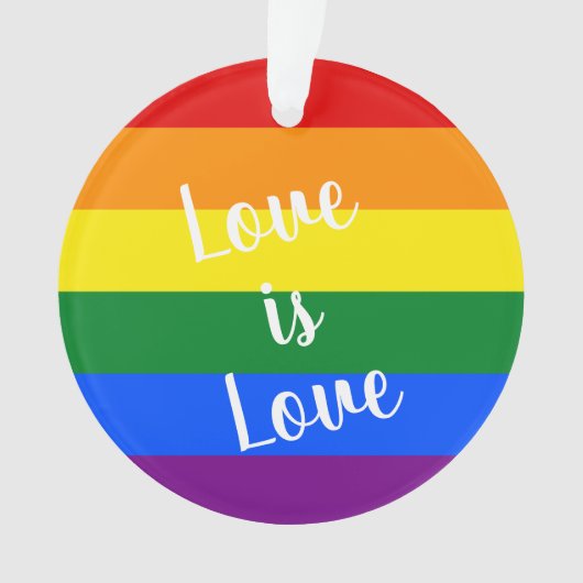 Rainbow Pride Ornament (voorkant)