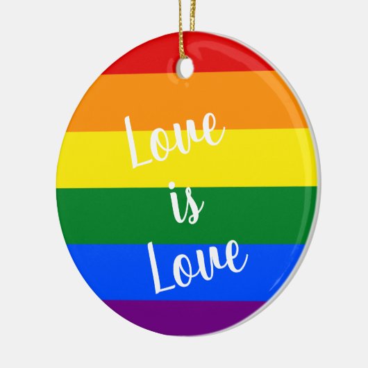 Rainbow Pride Ornament (Links)