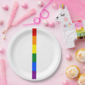 Rainbow Pride Papieren Bordje (Feest)