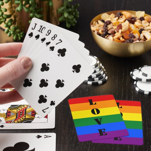 Rainbow Pride Pokerkaarten (Insitu)