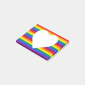 Rainbow Pride Post-it Notes (Schuin)