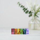 Rainbow Pride-profielkaart Mini Visitekaartje (Staand voorkant)