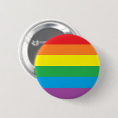 "Rainbow Pride" Ronde Button 5,7 Cm (Voorkant /achterkant)