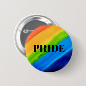 Rainbow Pride Ronde Button 5,7 Cm (Voorkant /achterkant)