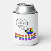 Rainbow Pride Sheep Koelbox Blikjeskoeler (Blikje Achterkant)