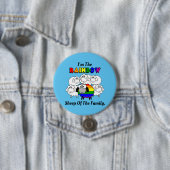 Rainbow Pride Sheep Ronde Button 7,6 Cm (In situ)
