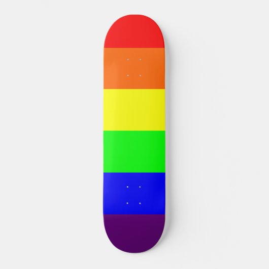 Rainbow Pride Skateboard (Voorkant)