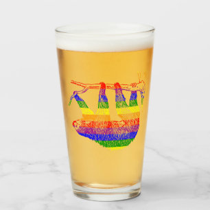 Rainbow Pride-sleuf Drink glas