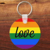 Rainbow Pride Sleutelhanger (Voorkant)