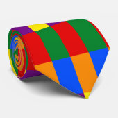 Rainbow Pride Stropdas (Opgerold)
