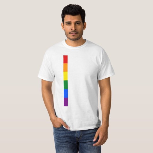Rainbow Pride T-shirt (Voorkant volledig)
