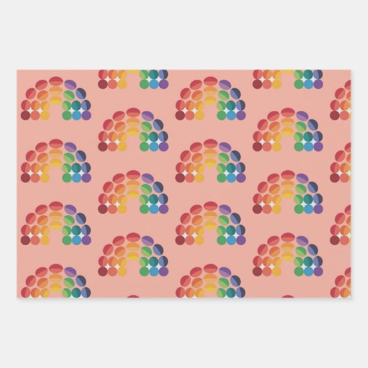 Rainbow Pride Tissue Paper Wrappers (Voorkant)