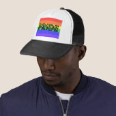 Rainbow Pride Trucker Pet (In situ)