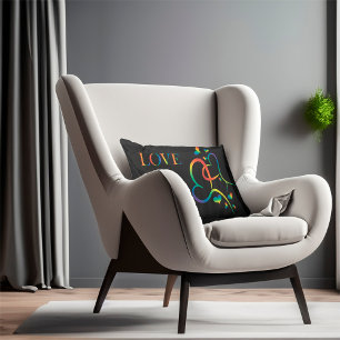 Rainbow Pride Valentijn Sierkussen Kussen