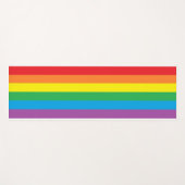"Rainbow Pride" Yoga Mat (Voorkant (horizontaal))