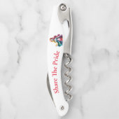 Rainbow Pride Zeemeermin Thunder_Cove Kurkentrekker (Achterkant)