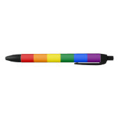 Rainbow Pride Zwarte Inkt Pen (Bodem)