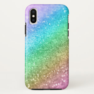 Rainbow Princess Glitter #1 #sjiny iPhone X Hoesje