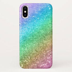 Rainbow Princess Glitter #1 #sjiny iPhone X Hoesje