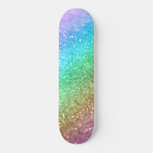 Rainbow Princess Glitter #1 #sjiny Skateboard