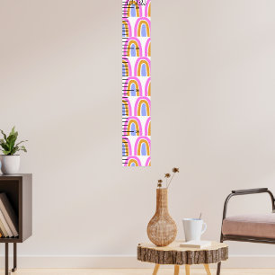 Rainbow Print Schattigee Baby Groeikaart