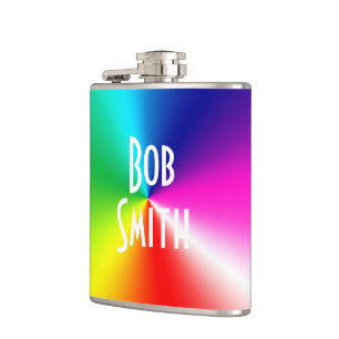 Rainbow Prism Hip Flask Heupfles