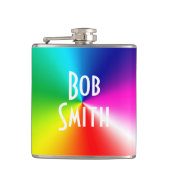 Rainbow Prism Hip Flask Heupfles (Voorkant)