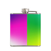 Rainbow Prism Hip Flask Heupfles (Achterkant)