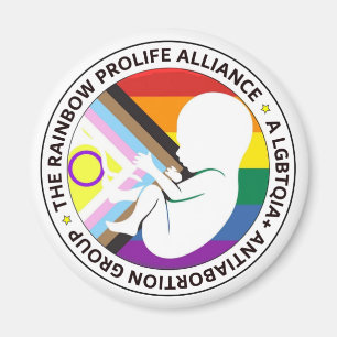 Rainbow Pro Life Alliance magneten