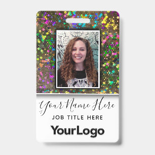 Rainbow Professional Corporate Medewerker Fotonaam Badge