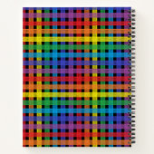 Rainbow Pset Black Notitieboek (Achterkant)