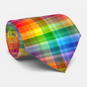 Rainbow Pset LGBTQ+ Stropdas (Opgerold)