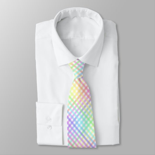 Rainbow Pset Pattern Stropdas (Gebonden)
