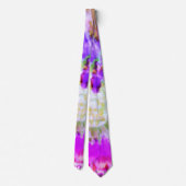 *~* Rainbow Psychodelic Cool Hipster Tie Dye Strop Stropdas (Achterkant)