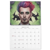 Rainbow Punks van Ivy en Bat Art Calendar Kalender (Mar 2026)