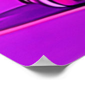 Rainbow Puppy kunstwerk Poster (Hoek)