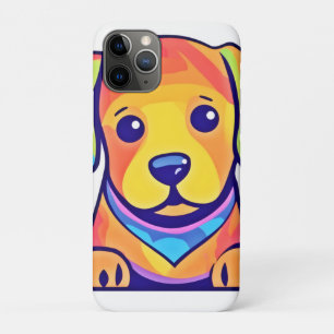 Rainbow Puppy Love iPhone 11 Pro Hoesje