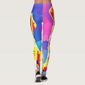 Rainbow Pups: een speels duo Leggings (Achterkant)